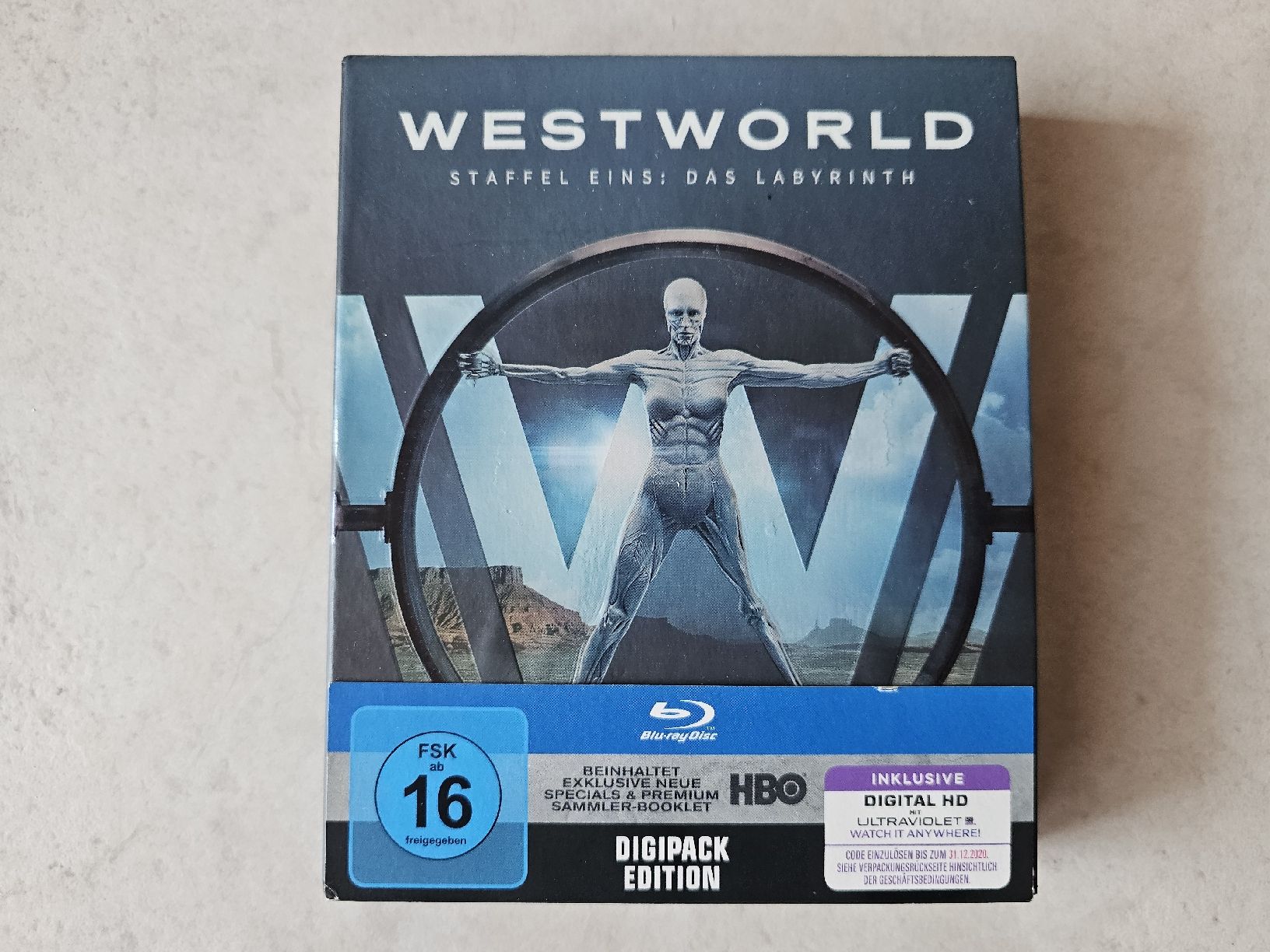 Tutti i DVDs: Westworld  -  Staffel 1  /  Bluray Digipack Edition – Usato da Schneisingen venduto da backstore24