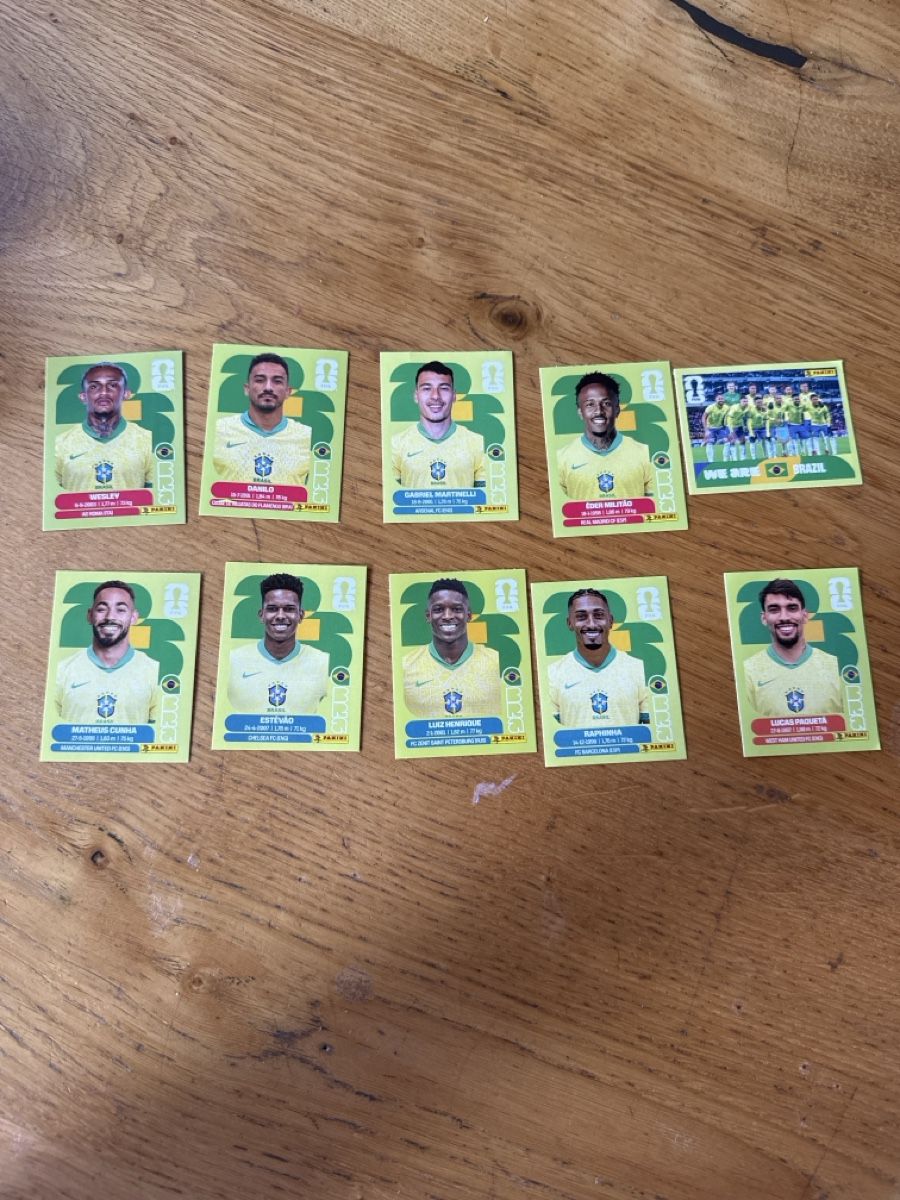 Panini Carte collezionabili: Panini 2026 10er Set BRA – Nuovo (secondo la descrizione) da Masein venduto da Buender45