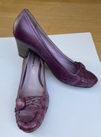 Tamaris Leder Pumps Schuhe violett/lila Gr. 38