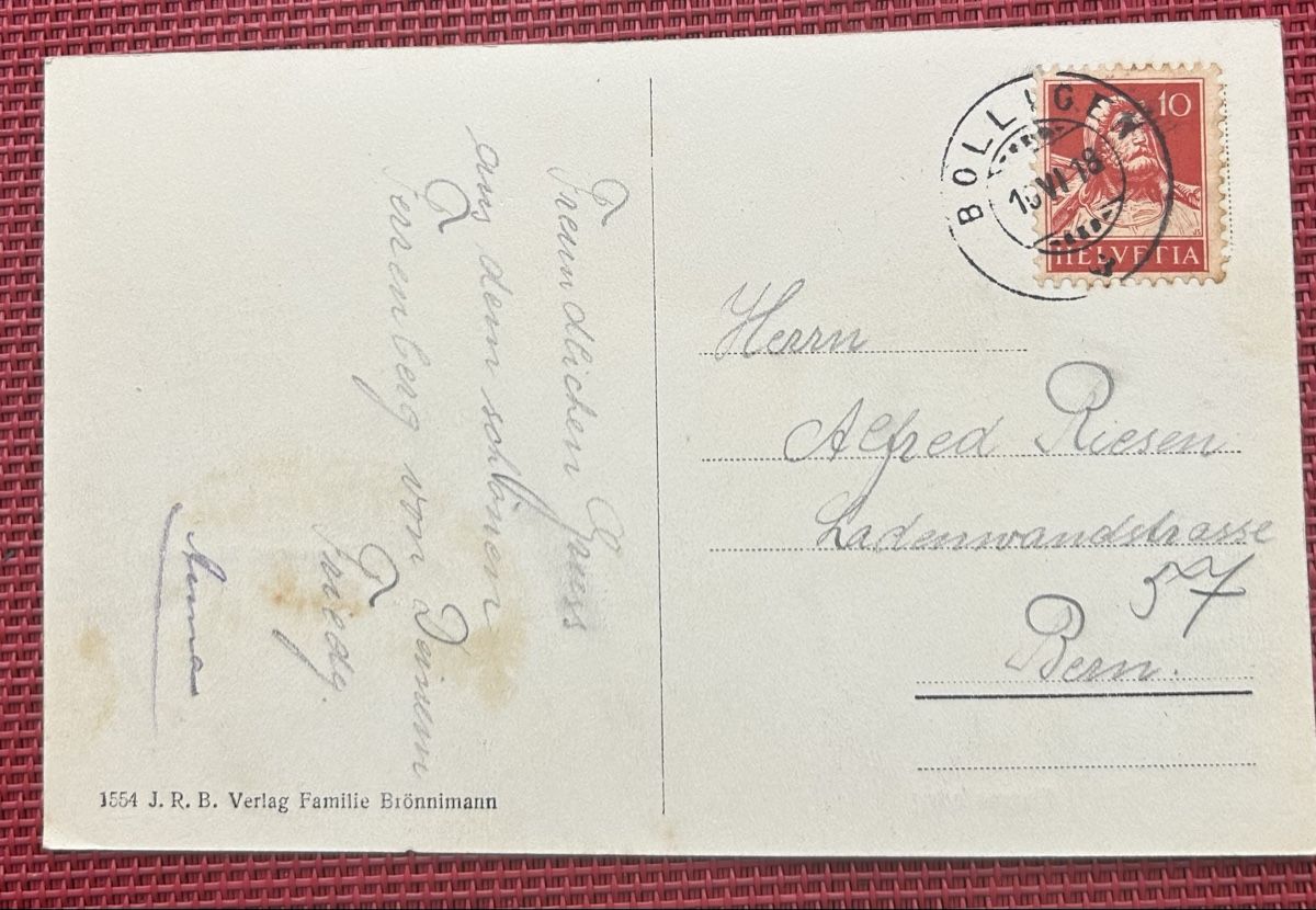 Cartoline postali: Ferrenberg Restaurant Alpenblick  – Usato da Horw venduto da Tellbub 1