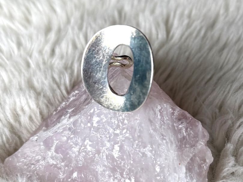 Ringe: Moderner Ring Silber – Gebraucht aus Istighofen von Ringparadies