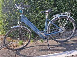 Damen E-Bike hellblau 25 km/h