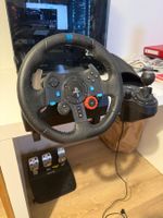 Logitech G29 Rennlenkrad mit Schalthebel und Pedalen