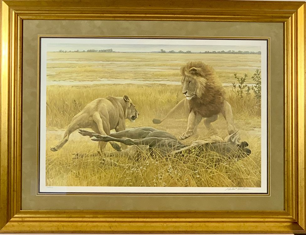 Robert Bateman (18421922) Litho Jagdszene Handsigniert Kaufen auf