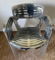 Metallstühle (Alu) mit Armlehne