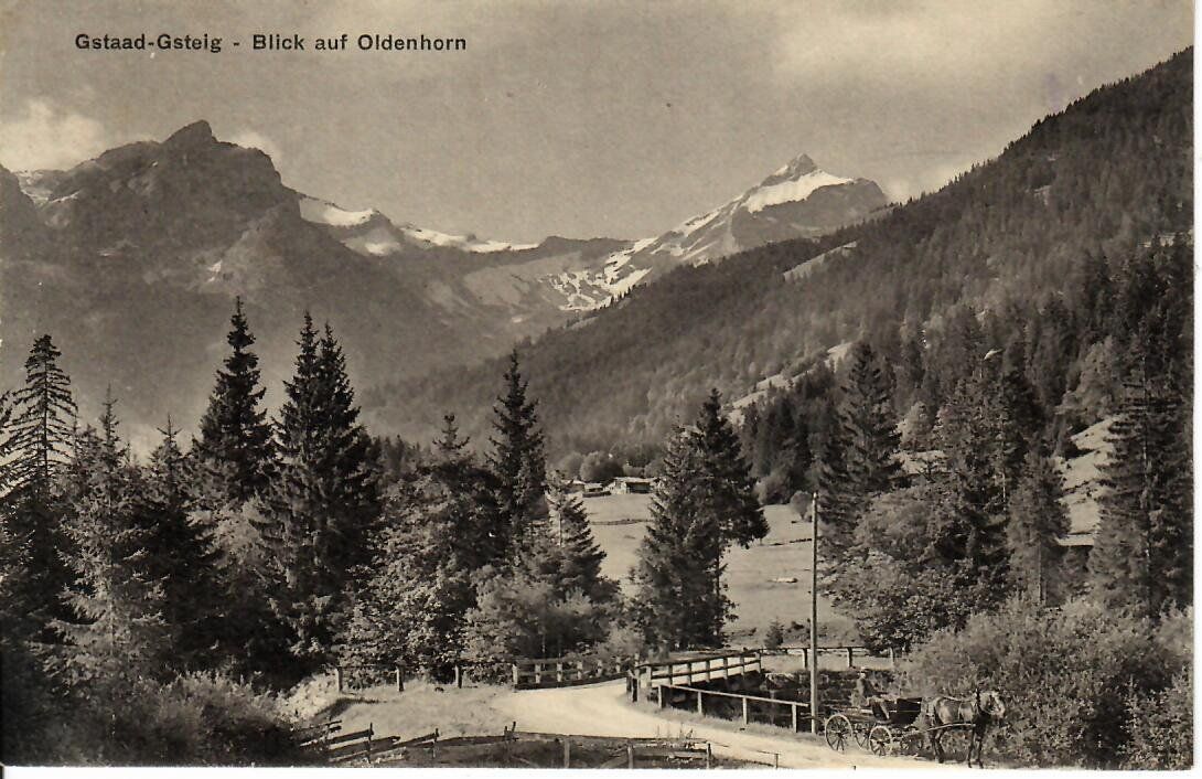 Cartoline postali: Gstaad - Gsteig – Usato da Hochdorf venduto da Ziegel-16