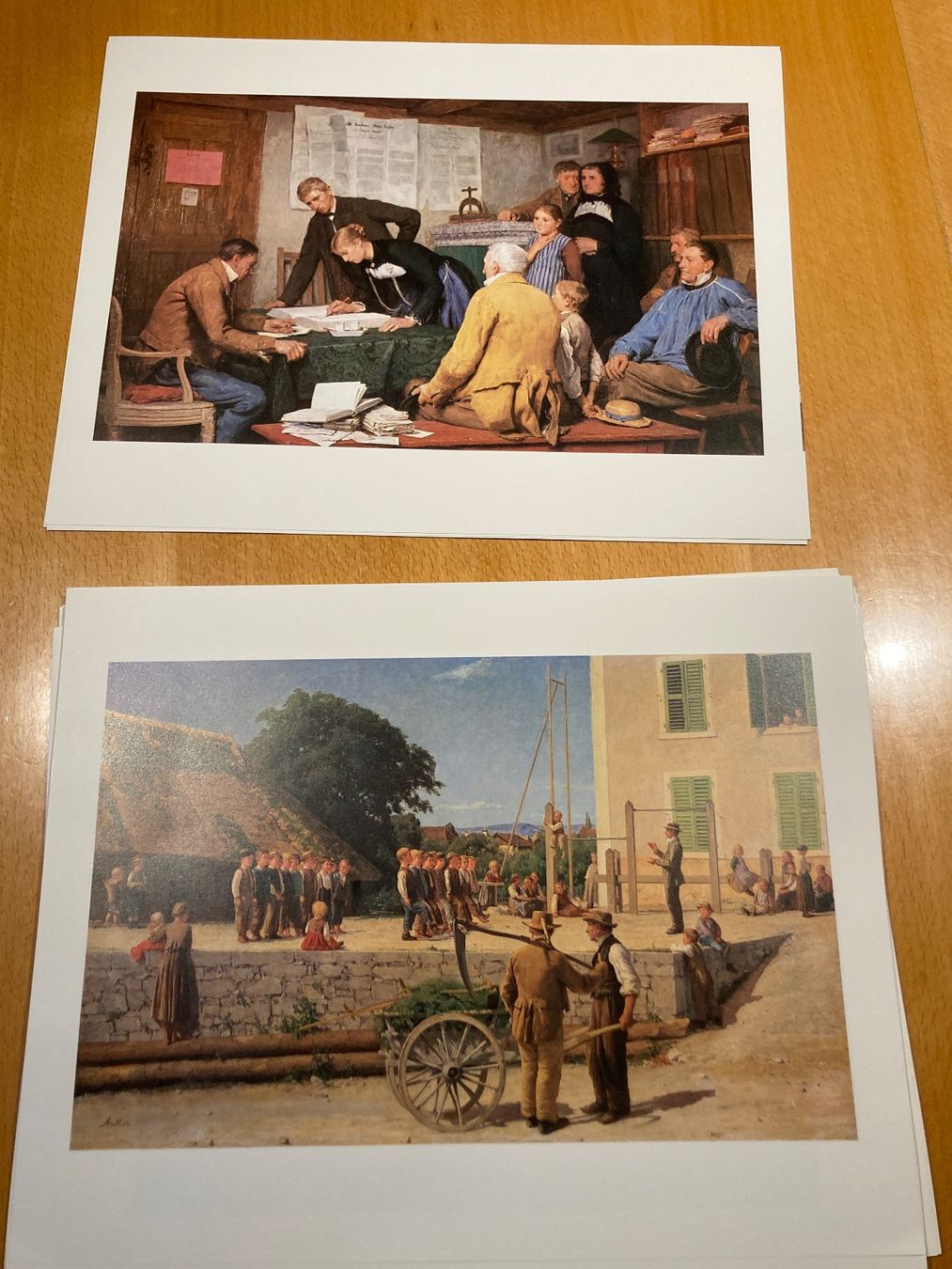 Poster & Bilder: Albert Anker-32 Ausgewählte Bilder, Kunstdrucke, Kunstmappe – Gebraucht aus Gelterkinden von froggy80 4