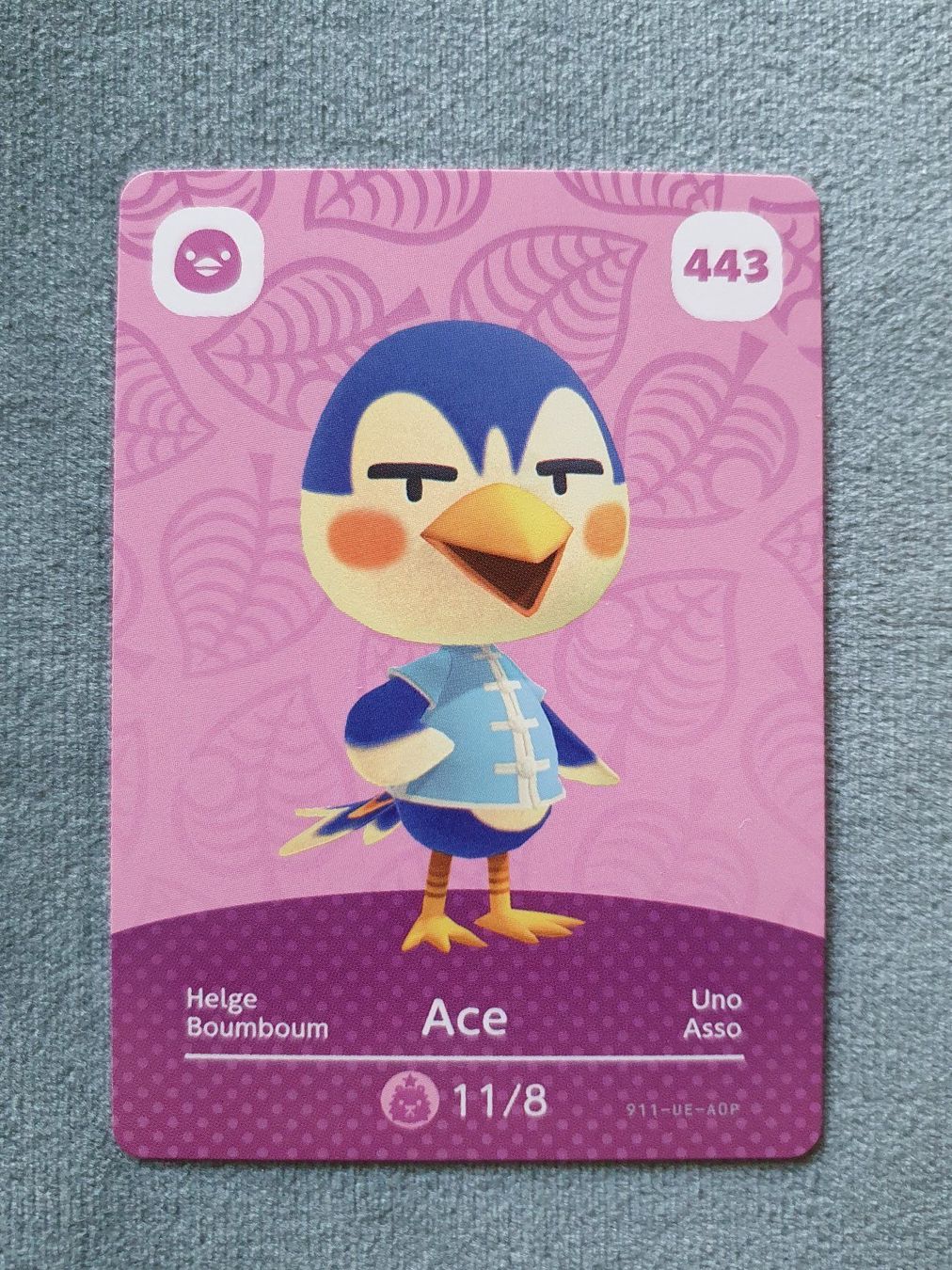 Cartoline: Carte amiibo Série 5 - Ace #443 – Nuovo (secondo la descrizione) da Cossonay-Ville venduto da cba_69tt
