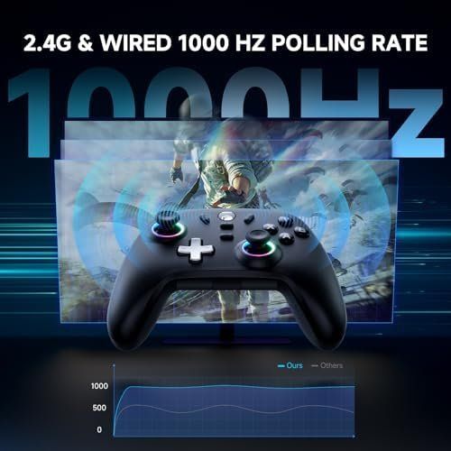 Manettes: PC Controller Wireless Gaming Ladestation Hall Joystick – Neuf avec emballage d'origine à Hundwil par pak_7zvn 3