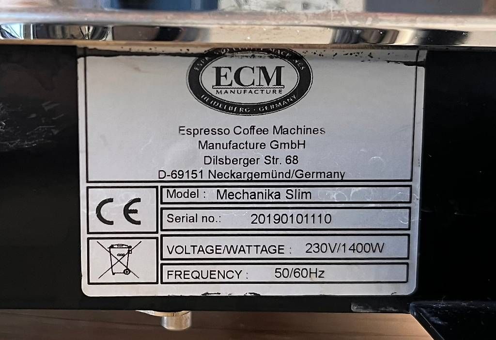 Machines à café & Machines à expresso: ECM Mechanika V SlimKaffeemaschine – D'occasion à Zürich par tiger.auge 1