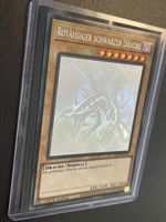 Yu-Gi-Oh Rotäugiger schwarzer Drache Ghost rare! 