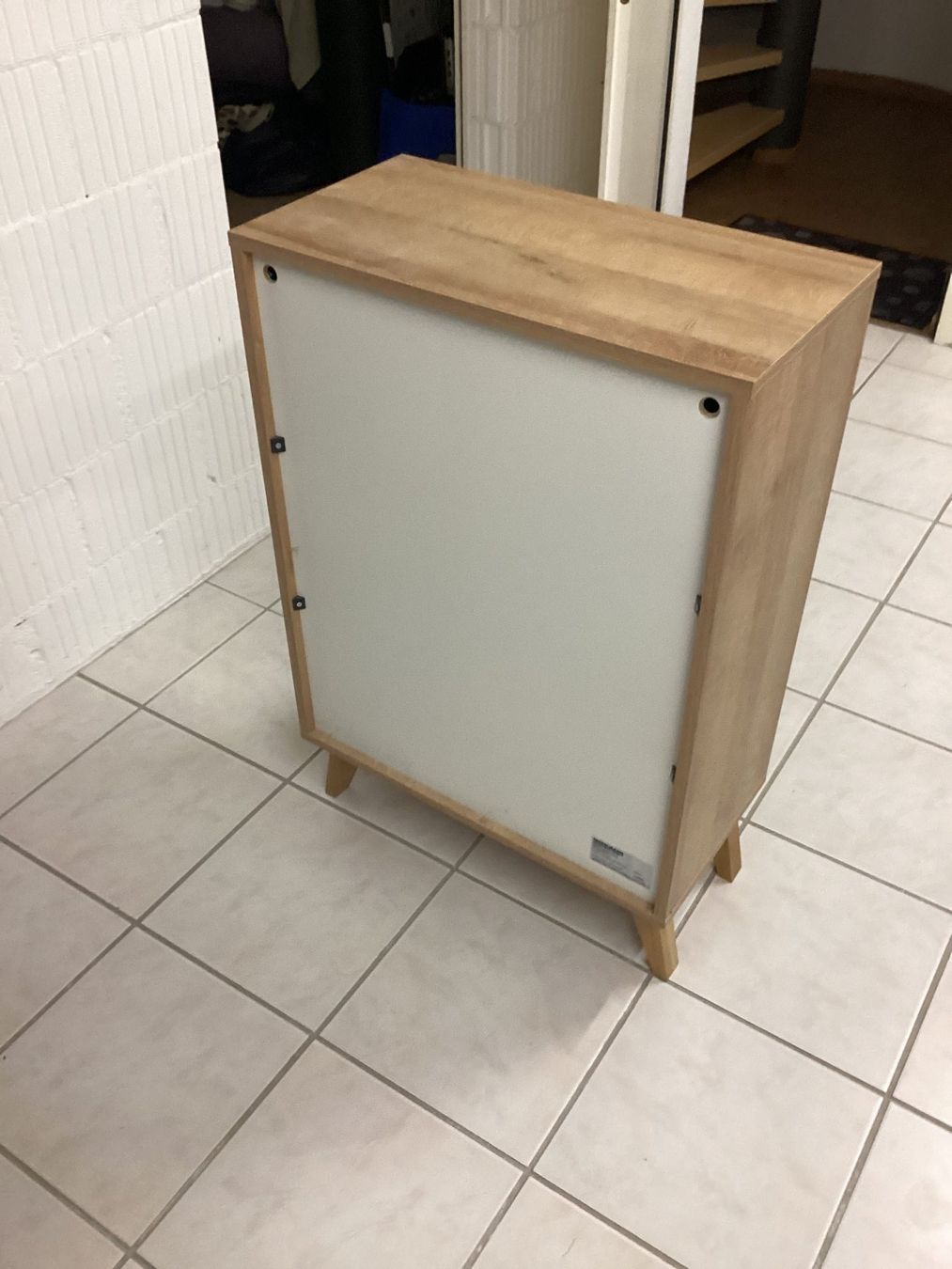 Cassettiere: Kleiner Schrank / Kommode in heller Holzoptik – Usato da Rümlang venduto da studigem 3