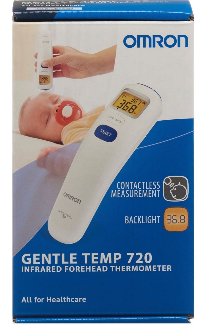 Omron Altro per la casa: Omron Stirnthermometer Gentle Temp 720 – Nuovo (secondo la descrizione) da Basel venduto da Seifehuesli
