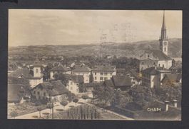 Cham  ZG   -   alte Ansichtskarte von 1921