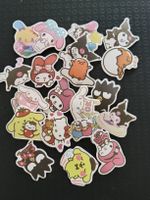 Lot d'autocollants Sanrio personnages divers hello Kitty neu