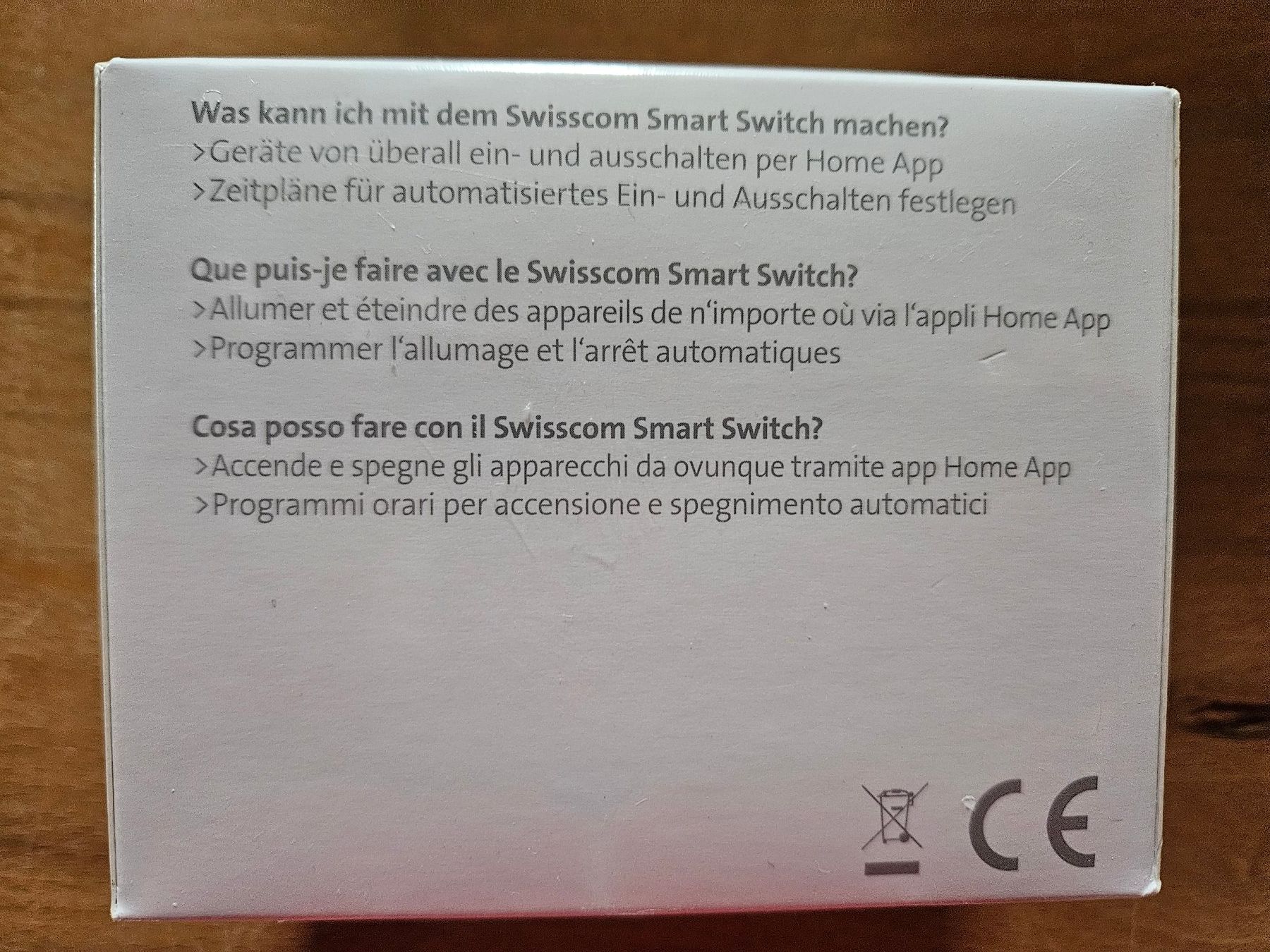 Stecker: Swisscom Smart Switch, Model LCS1, NEU – Neu und originalverpackt aus Gattikon von balumogli 1
