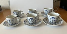 Lot de 6 tasses à café
