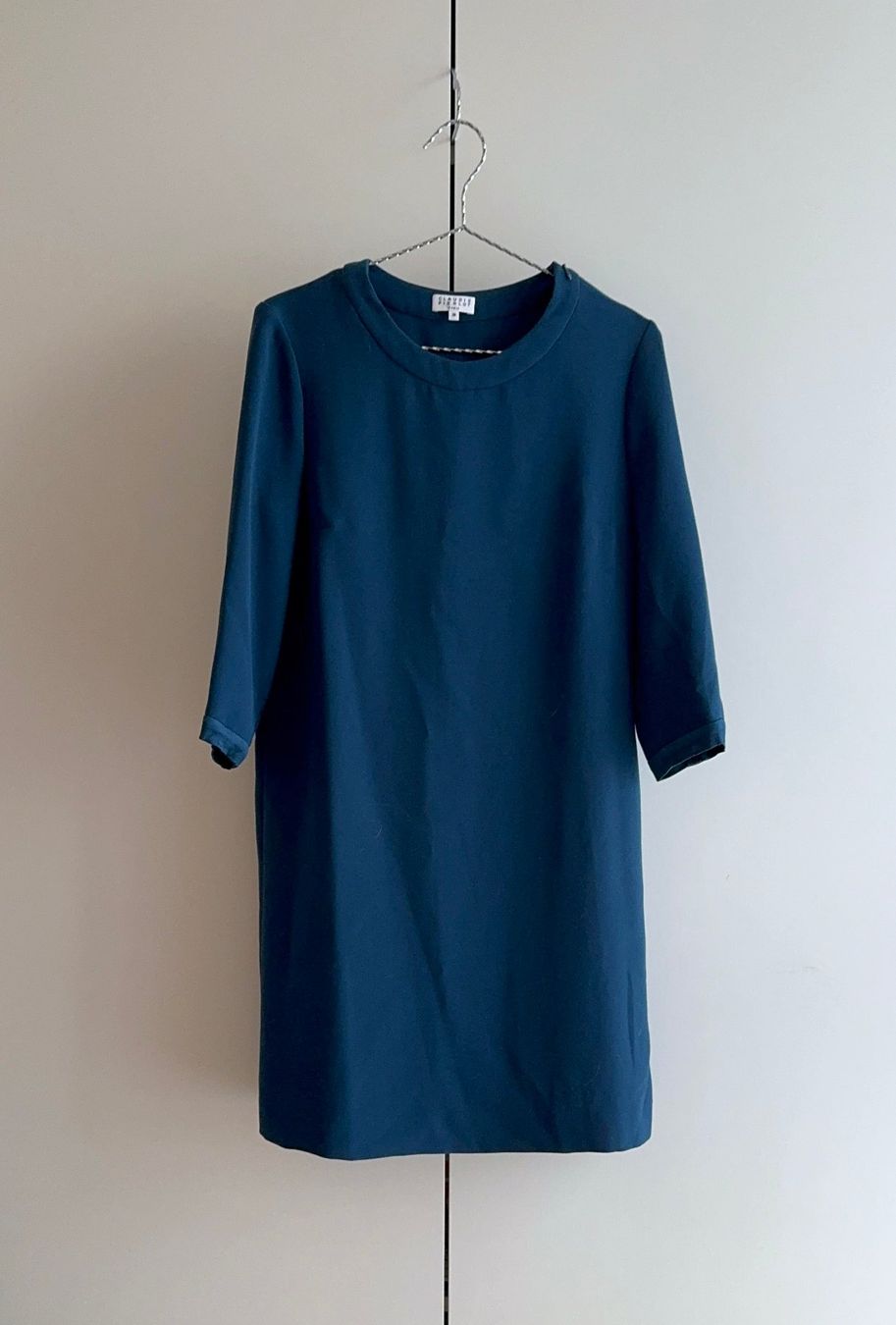 Claudie Pierlot Vestiti: Robe bleue petrole CLAUDIE PIERLOT – Usato da La conversion venduto da Repio