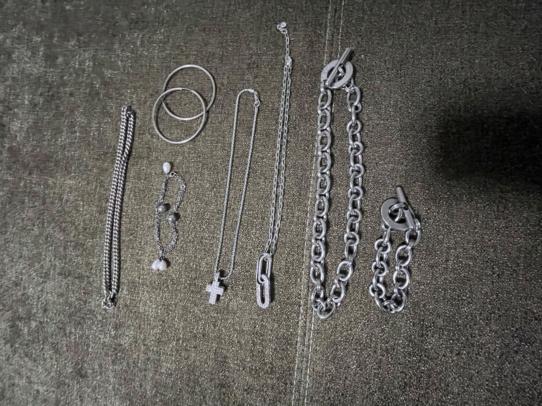 Altri gioielli: 7-teiliges Schmuckset – Usato da Liestal venduto da selgo