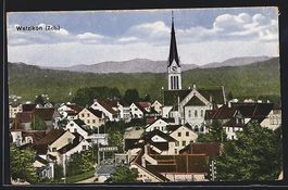 Wetzikon, Ortsansicht mit Apotheke und K