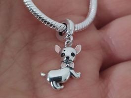 Armband mit Hunde Anhänger 19 cm Neu