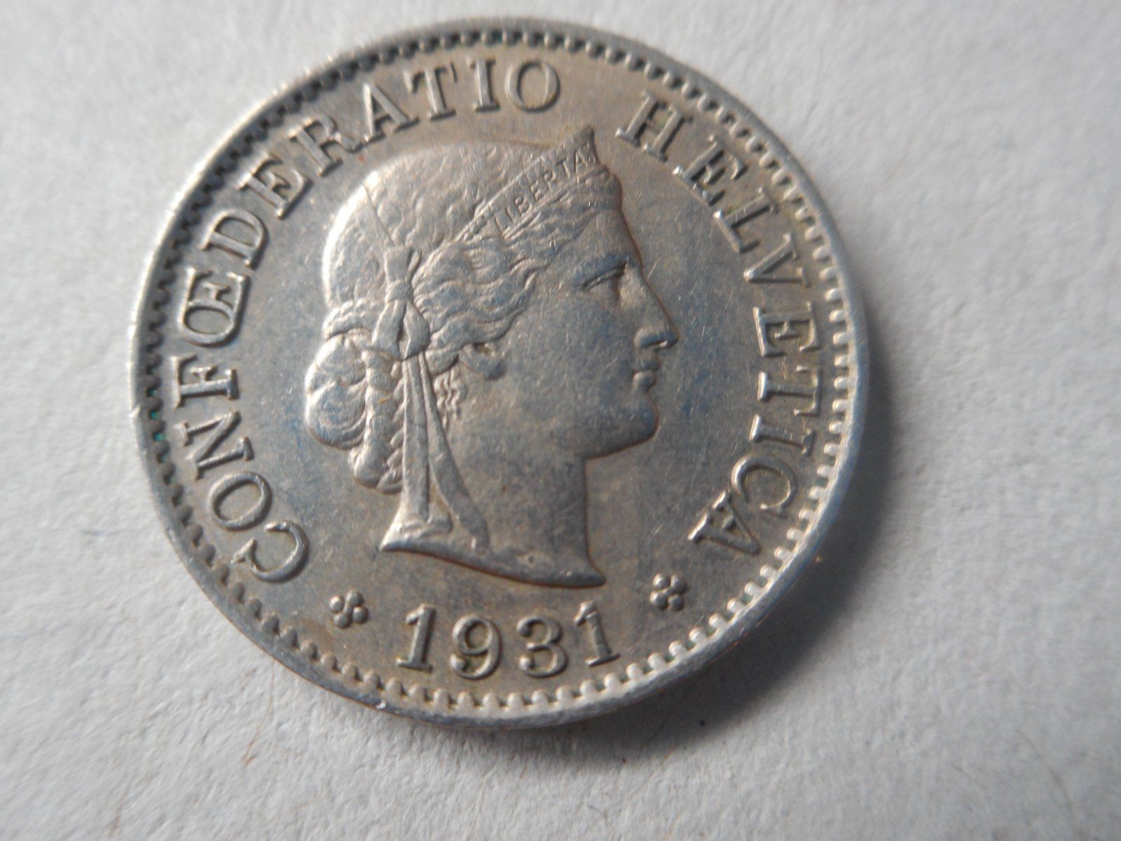 Tutti le monete: 5 Rp. 1931 -vorz – Usato da Kriegstetten venduto da pizlad2010 1