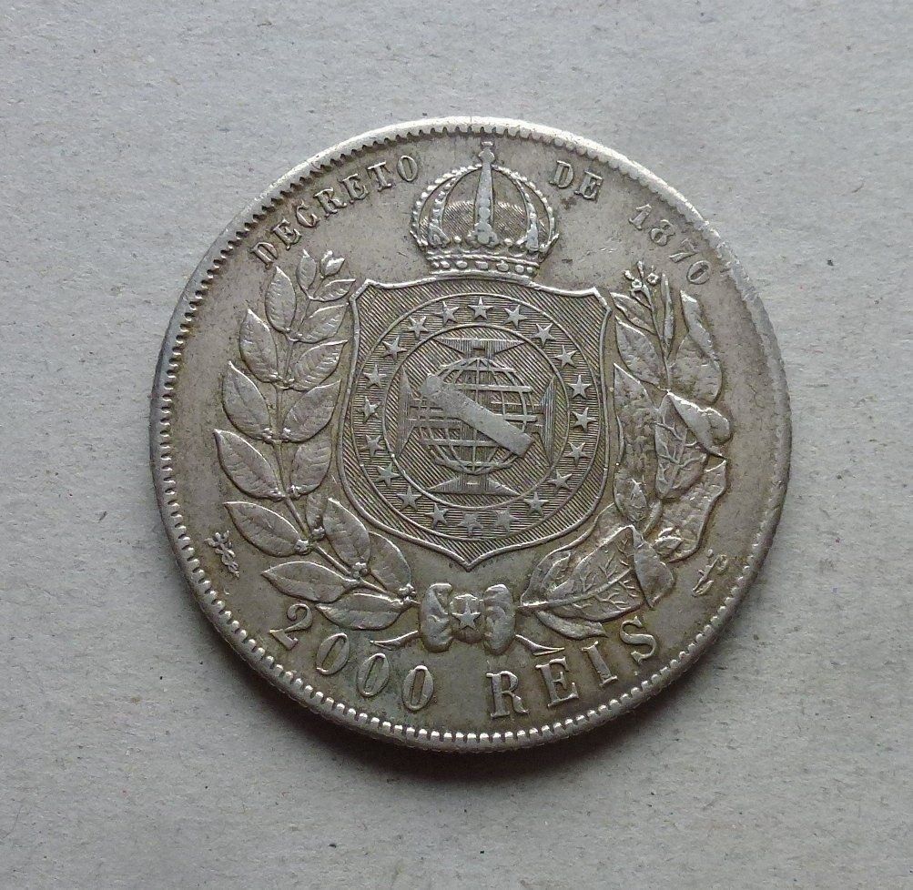 Toutes les monnaies: Brasilien ++ 2000 Reis 1889 – D'occasion à Walkringen par Casablanca777 1