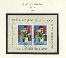 Pro Juventute 1962 + Erinnerungsbl0ck