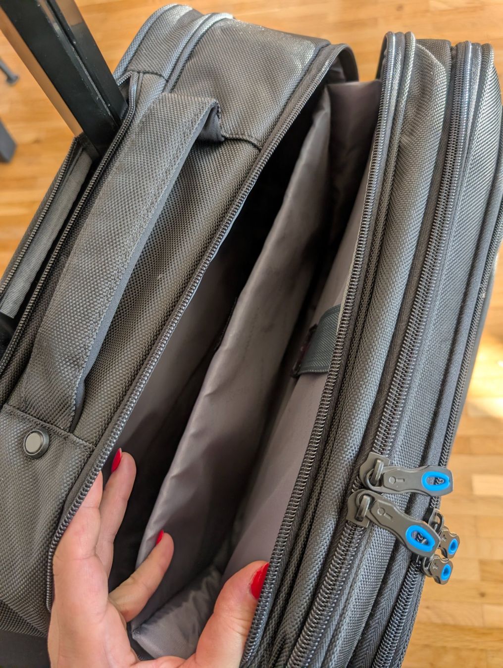 Valigie & Borse: LiGHTPAK Business Notebook-Trolley "STAR", Nylon, schwarz – Usato da Reinach BL venduto da jj.sheen 4