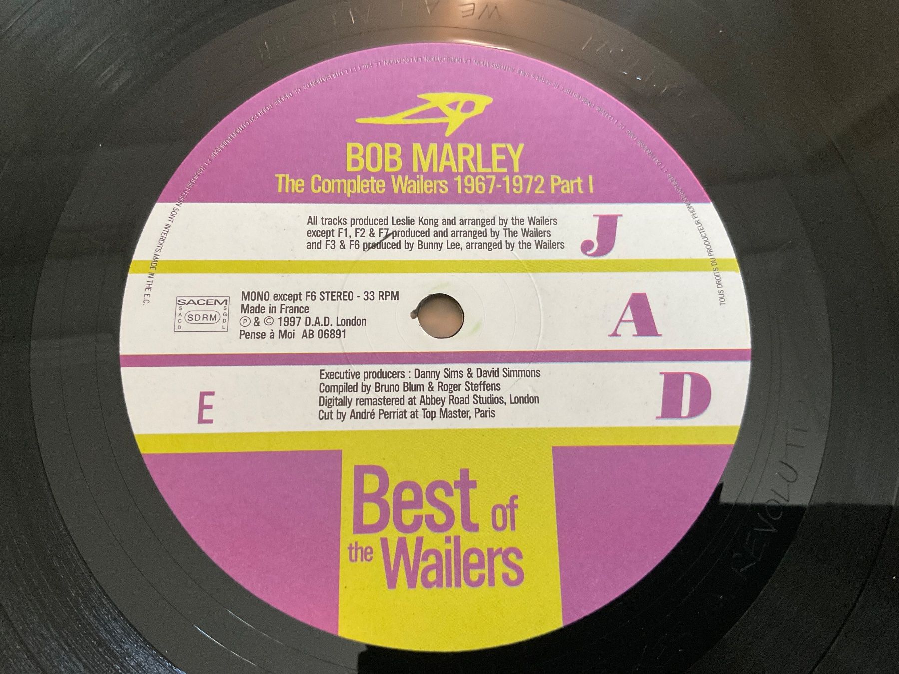 Schallplatten: Bob Marley Complete Wailers 1967-72 Part1 3LP – Gebraucht aus Delémont von vinylfreak01 8