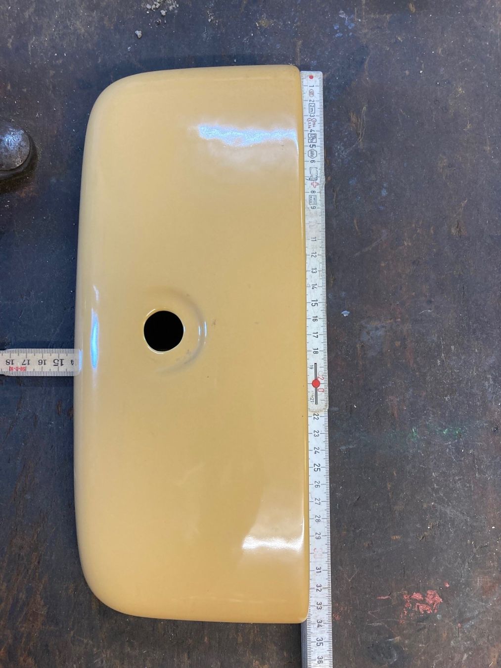 WC: Spülkastendeckel Keramik - Farbe Curry – Nuovo (secondo la descrizione) da Tägerig venduto da Biene101