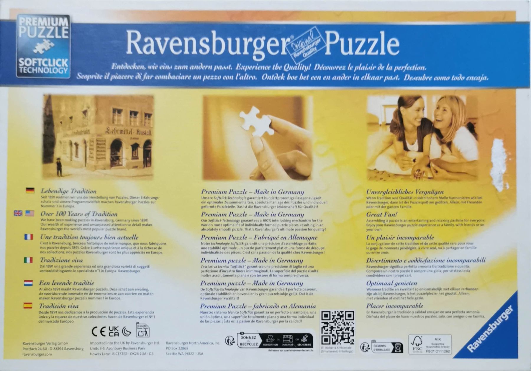 Ravensburger Puzzle: Ravensburger Puzzle Paris – Nuovo (secondo la descrizione) da Bern venduto da Libre_raria 2