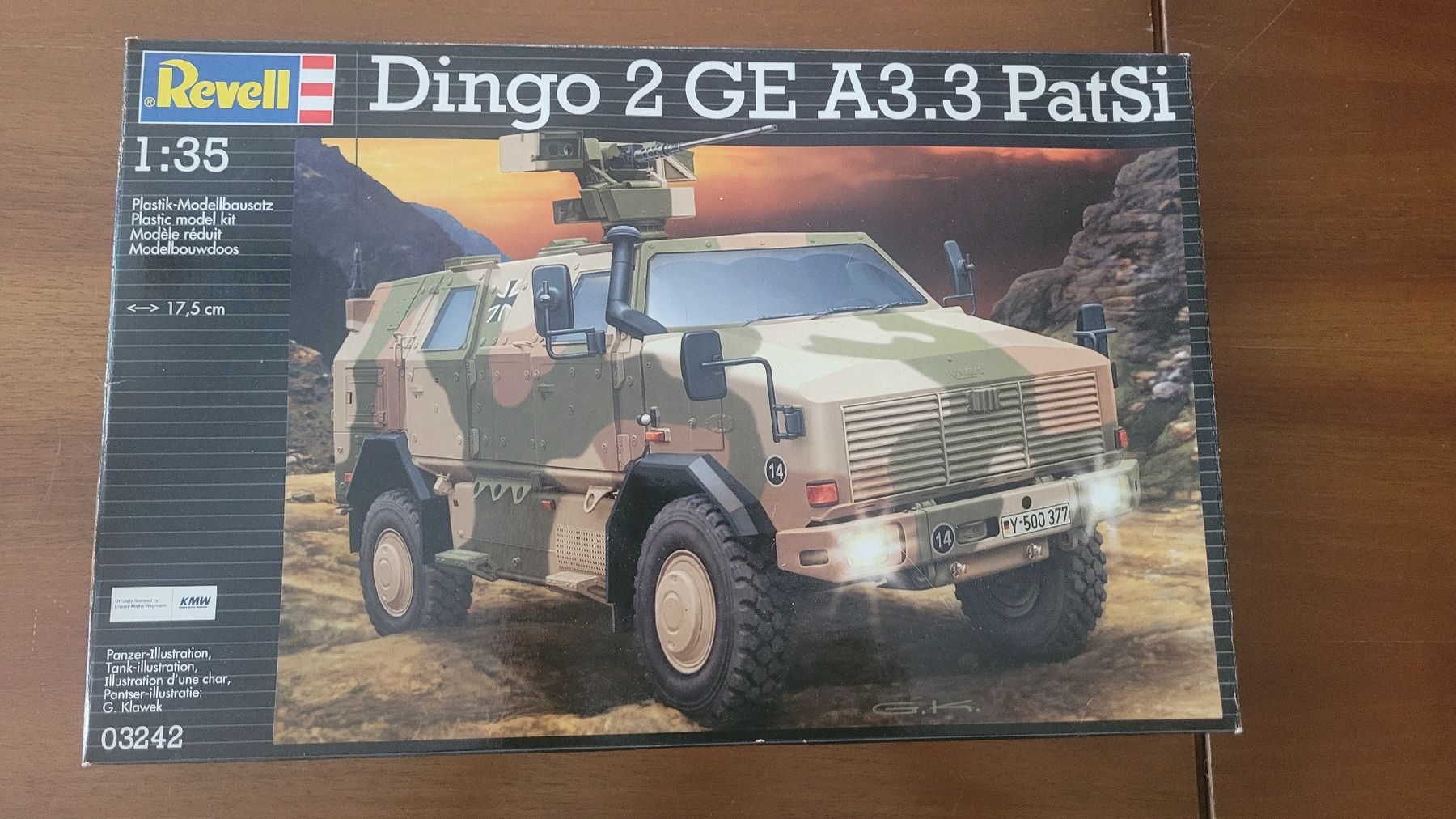 Revell Kit di modellismo & Modellini statici: Dingo 2 GE A3.3 PatSi 1:35 – Nuovo (secondo la descrizione) da Seltisberg venduto da Jerrys_Modellbau