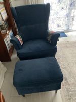 Strandmon IKEA Sessel inkl. Hocker