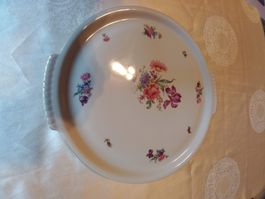 Plateau vintage Langenthal, décor floral printanier