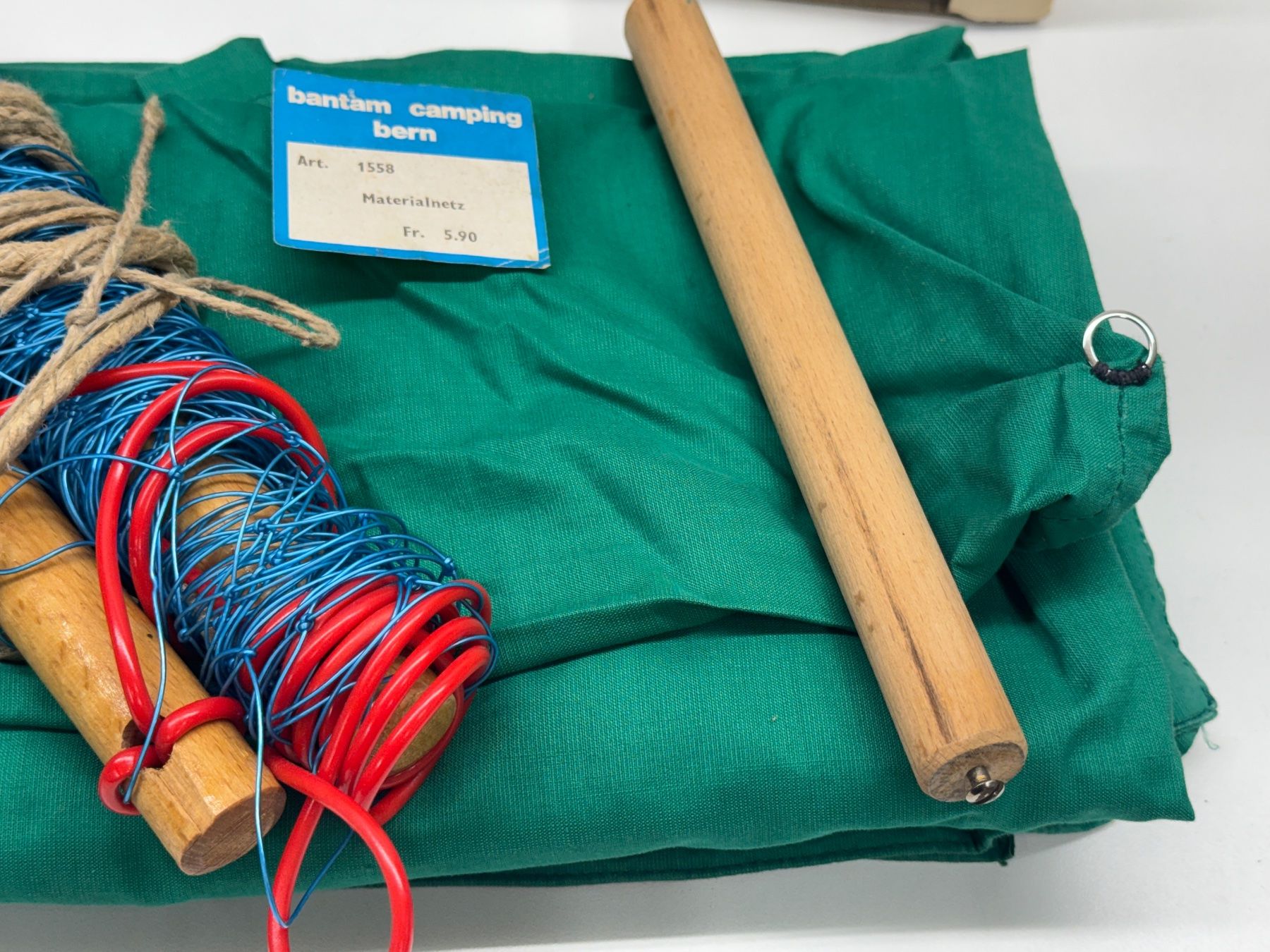 Altri accessori per camping: Vintage Campingartikel Gepäcknetz und ....... – Usato da Lostorf venduto da Peschmi10 4