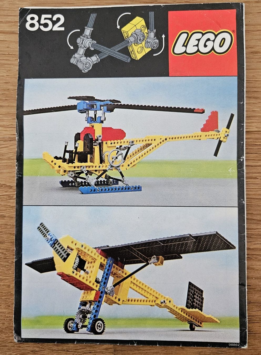 Lego Giocattoli: Lego Technik 852 - Helikopter (1977) – Usato da Schaffhausen venduto da asyouwestley 1