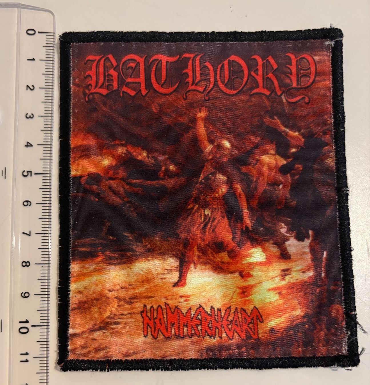 Toppe: BATHORY -  Patch Aufnäher Pagan Metal Viking Metal – Usato da Egg b. Zürich venduto da superman1975