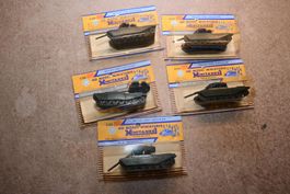 HO Minitanks British Centurion 5 Stk. Konvolut
