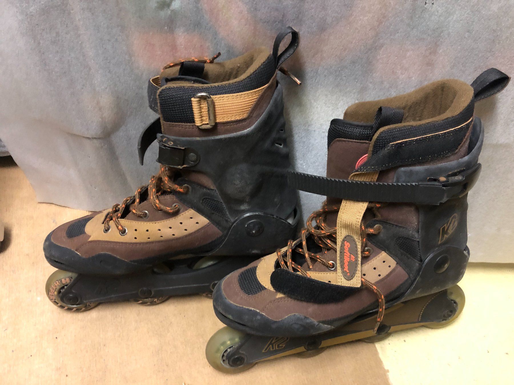 K2 Inline-Skating & Rollschuhe: K2 Inlineskates, gebraucht, Grösse 44 mit 4 Räder – Gebraucht aus Zürich von Tivoli2 1