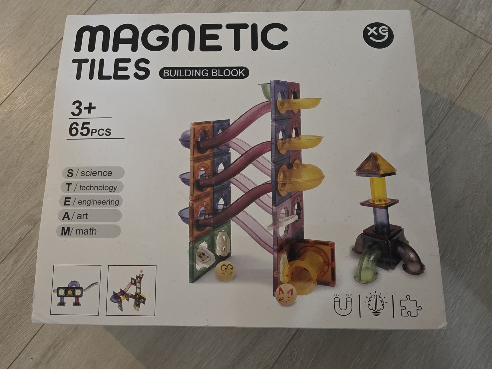 Baukästen: Magnetic Tiles Kugelbahn  – Gebraucht aus Wigoltingen von Zuckerfee84