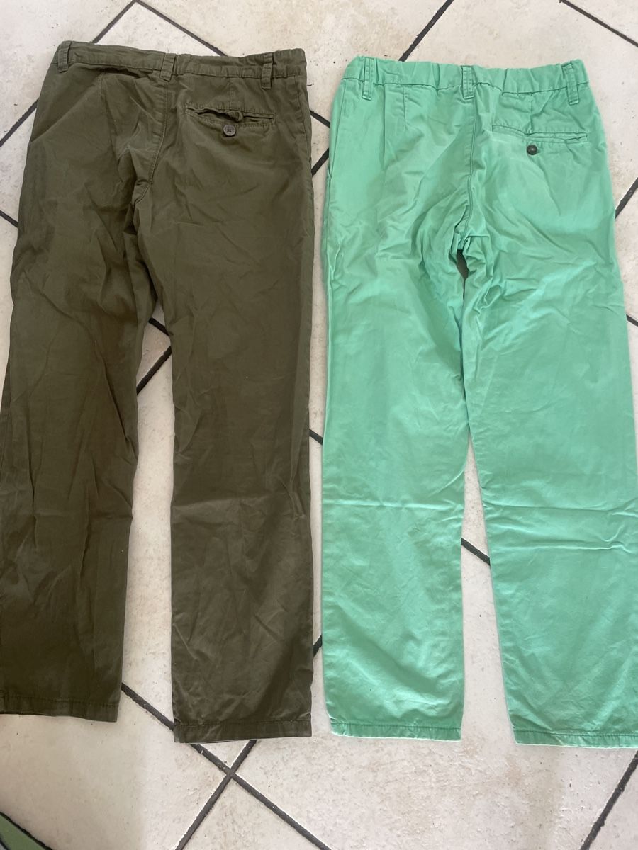 H&M Pantaloni: 2 leichte H&M Sommer Hosen Gr. 140 – Usato da Obergerlafingen venduto da cabo4 1