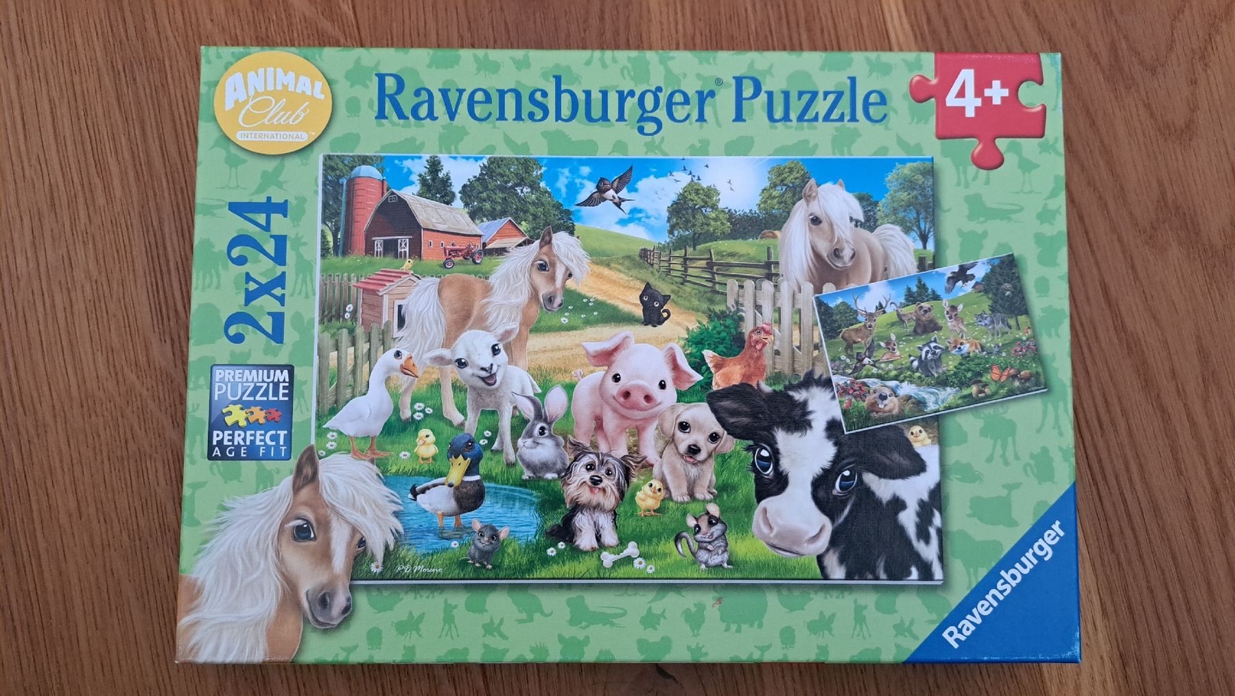 Ravensburger Puzzle: 2 Tier-Puzzle mit 24 Teilen – Usato da Willisau venduto da Csfa