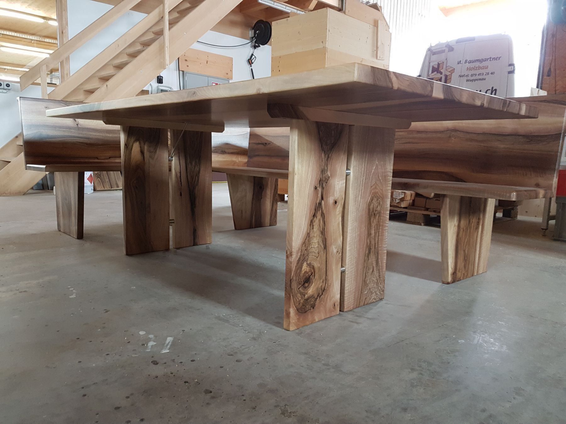 Tische: Tisch mit Eckbank – Neu (gemäss Beschreibung) aus Wuppenau von Holzmann1 1