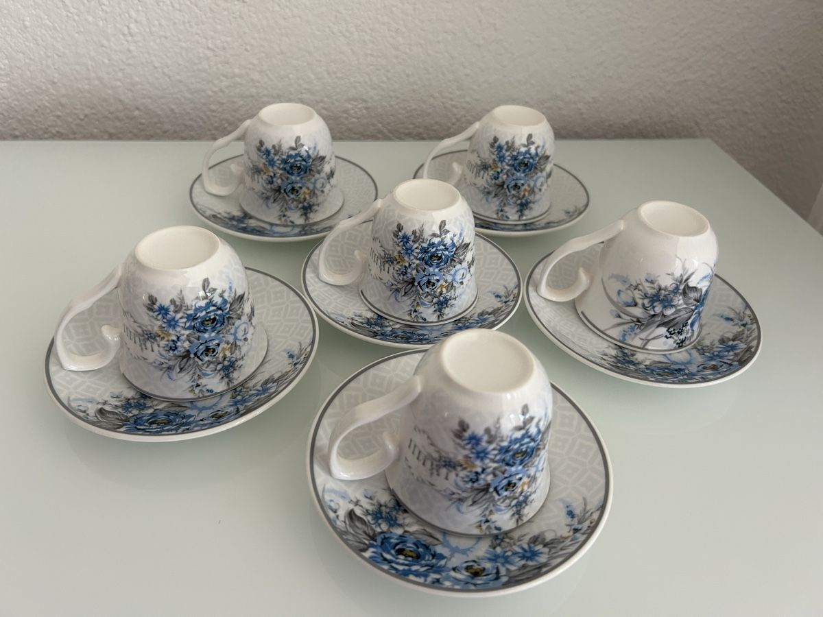 Tassen: 6 er Set Espresso-Tassen – Neu und originalverpackt aus Frauenfeld von berk39 4
