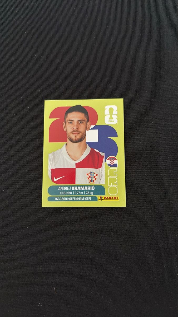 Panini Carte collezionabili: Panini - WM 2026 - CRO 19 - Andrej Kramaric – Usato da Kaiseraugst venduto da Baum_12