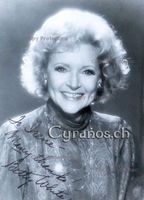 Betty White (1922-2021) Schauspielerin - Autogramm