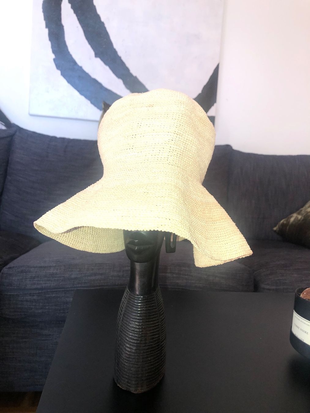 Copricapi, berretti & cappellini: Strohhut Raffia Gr S/M – Usato da Zug venduto da estarthyme 3