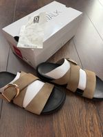 Sandales Catwalk camel t.39 neuves dans boite 30%