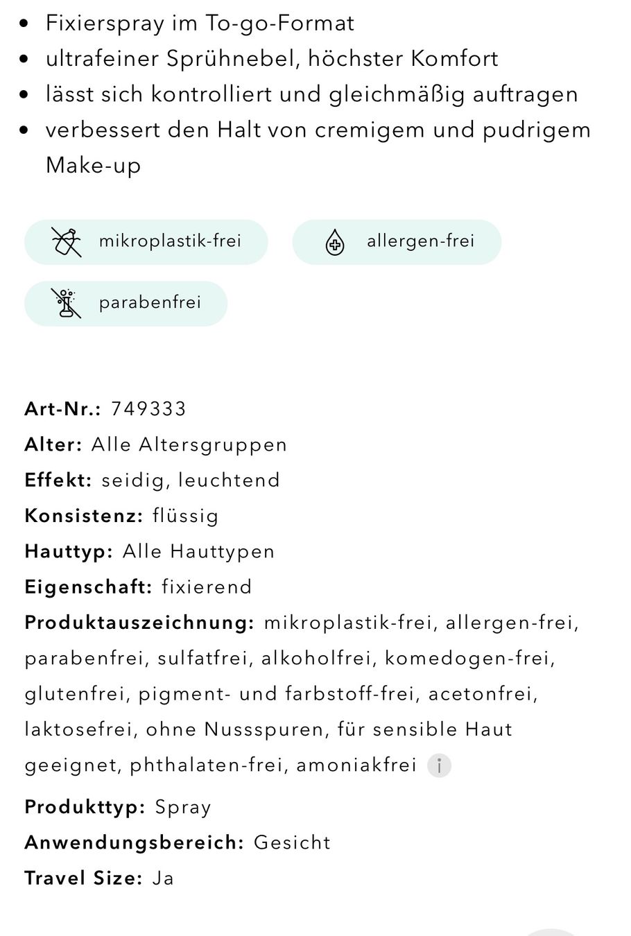 Maquillage: MORPHE MINI CONTINUOUS SETTING MIST. Neu und ungebraucht – Neuf avec emballage d'origine à Zürich par deruja 5